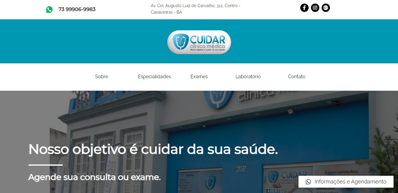 clinicacuidarcanes.com.br