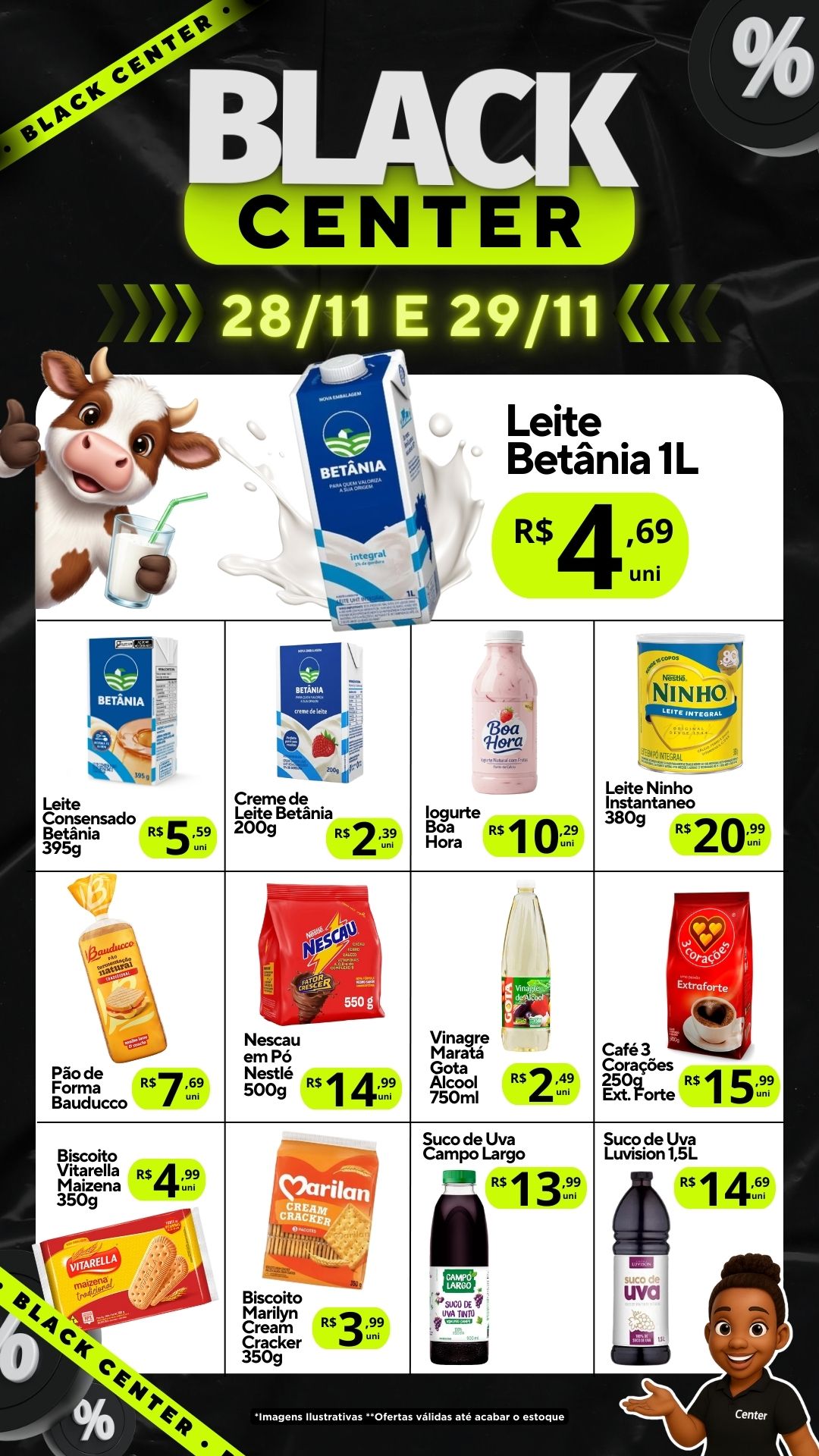 Encarte Black Center 2025 Encarte Black Center 2025