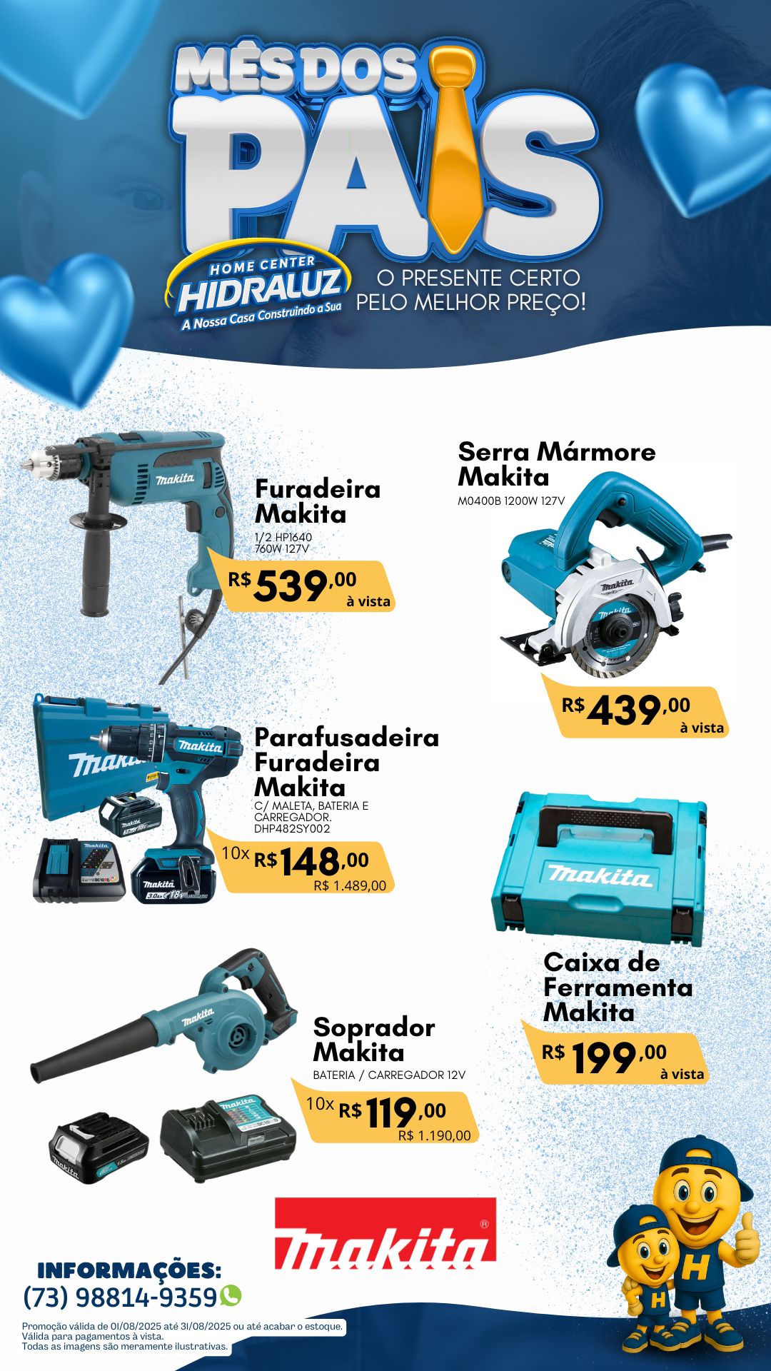 Encarte Hidraluz Agosto 25 (1) Encarte Hidraluz Agosto 25 (1)